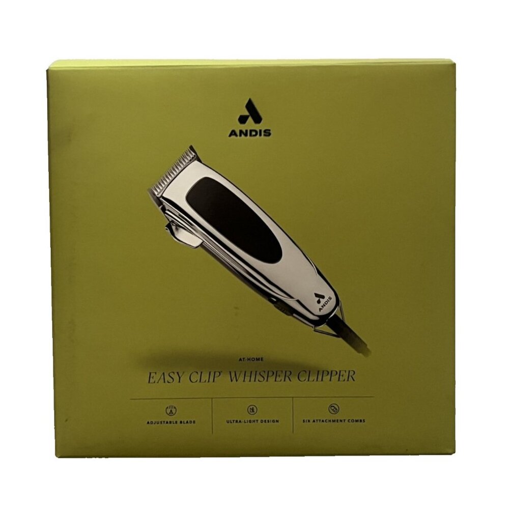 Andis At Home Easy Clip Whisper Clipper Kit For Furry Friends DIY Grooming NIB